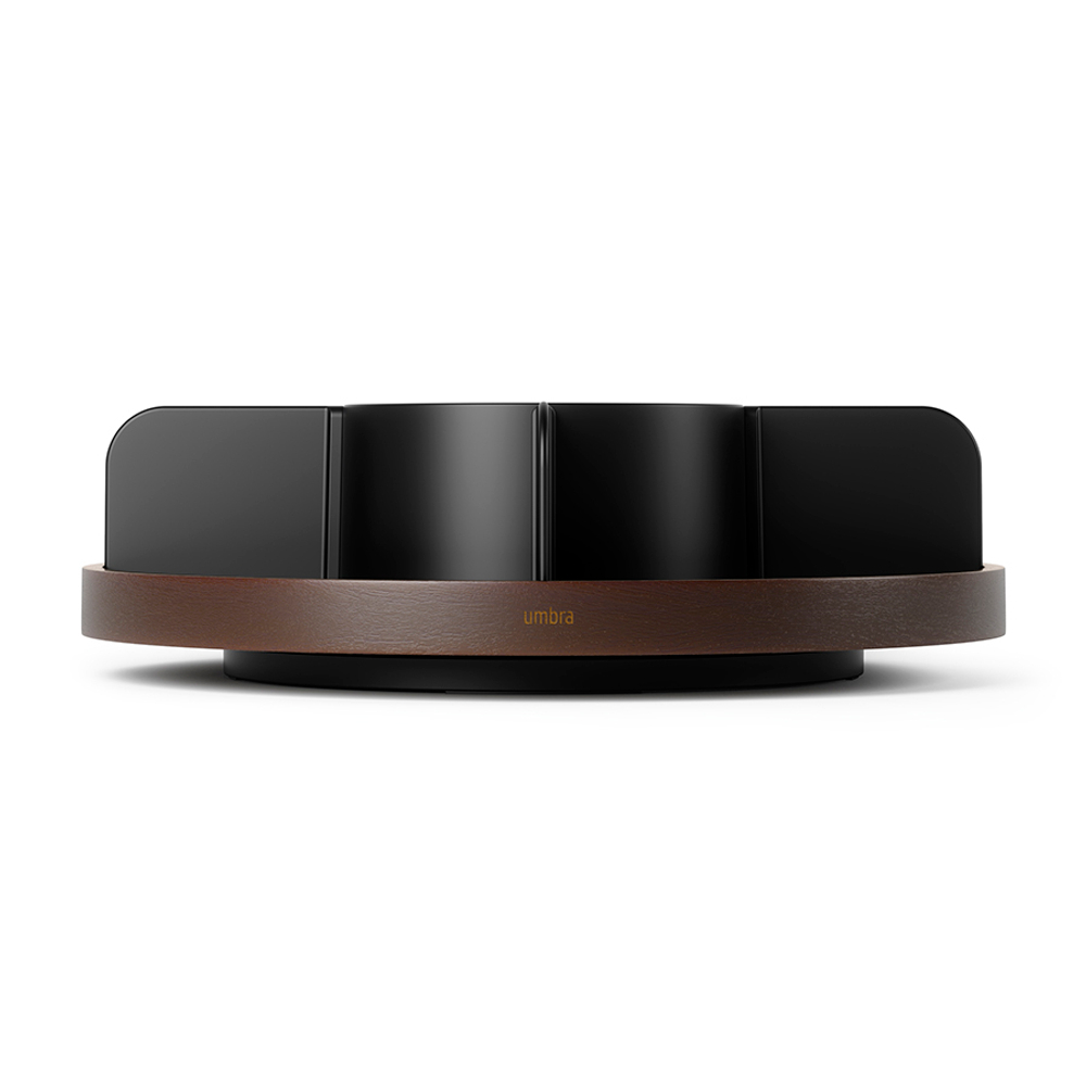 Органайзер для специй bellwood, черный/орех