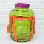 Бутыль с гидрозатвором 18л цветная TW 1103-18