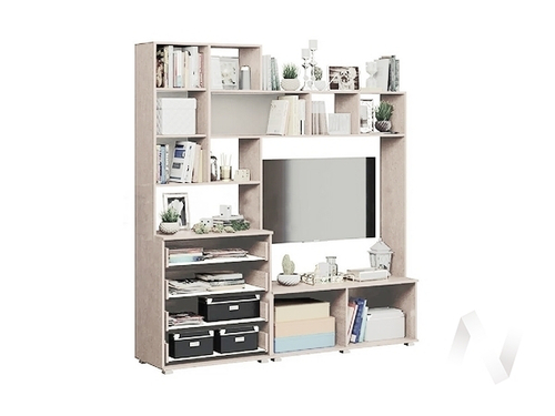 Гостиная МС Белла (сандал светлый)