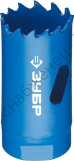 ЗУБР 29 мм, сталь Р6М5, Биметаллическая коронка (29531-029)