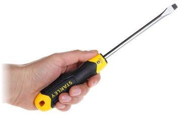 Отвертка шлиц 8х150мм Cushion Grip Stanley 0-64-921