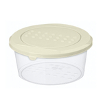 Контейнер для продуктов "Asti" круглый 0,5л (светло-бежевый)