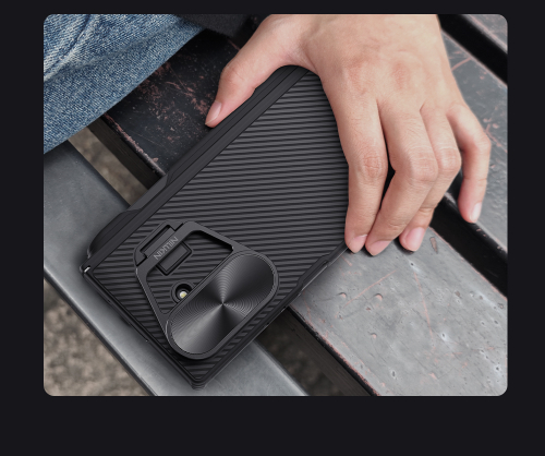 Чехол от Nillkin на Samsung Galaxy Fold 7, серия CamShield Prop (версия с металлической откидной крышкой и стилусом)