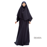 SET: DRESS WITH KHIMAR FROM MEDINA SILK (One size)