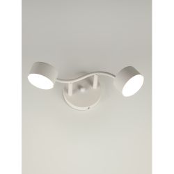 Светильник настенно-потолочный спот Rivoli Batty 7080-702 2хGX53 15 Вт поворотный | Споты-Подсветки