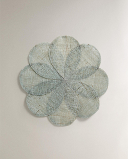 Zara Home сервировочная салфетка из рами, цветочный мотив, 38 38 см