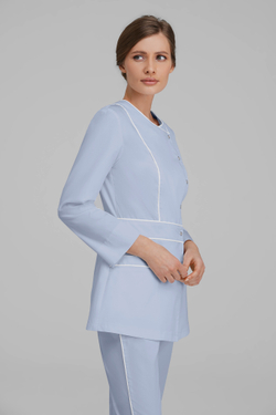 Медицинский женский жакет "Монстерра" new