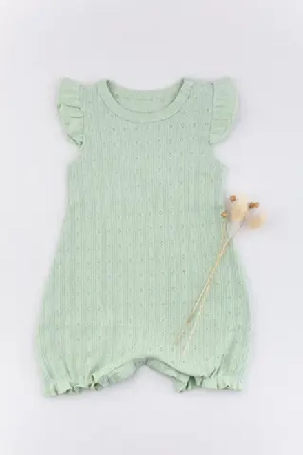 Комбинезон песочник ажур Biniboo оливковый