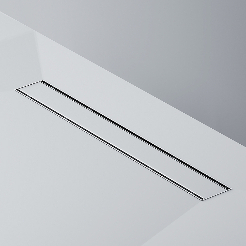 Душевой лоток AM.PM PrimeFlow 60 W02SC-U11-060-04SB с решеткой Хром матовый / под плитку Tile