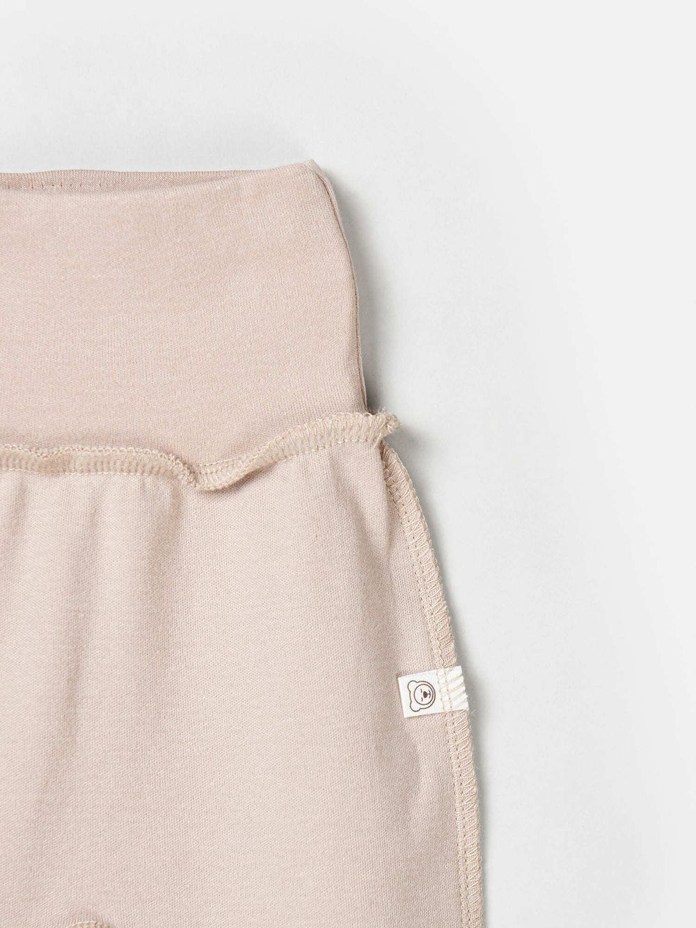 Комплект ползунков с наружными швами "Сливки/Крем-брюле" 0+