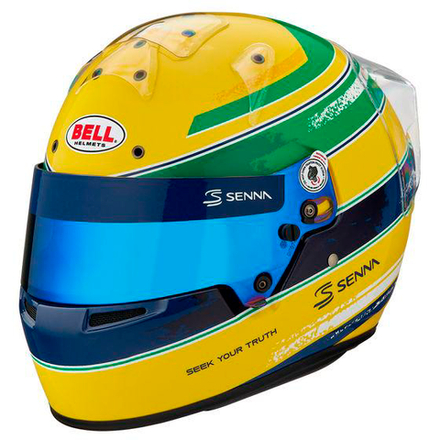 Картинговый шлем BELL KC7-CMR AYRTON SENNAA KARTING