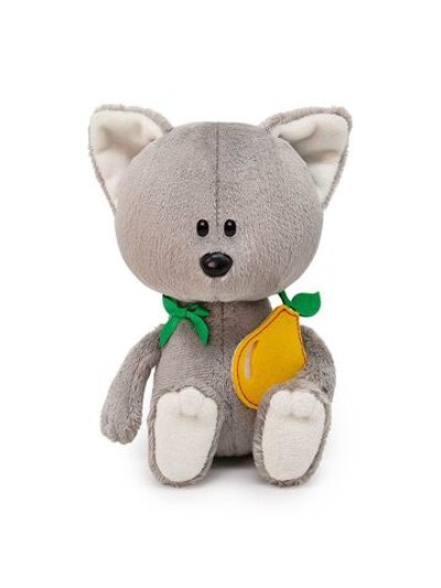 Мягкая игрушка Волчонок Вока с грушей 15см