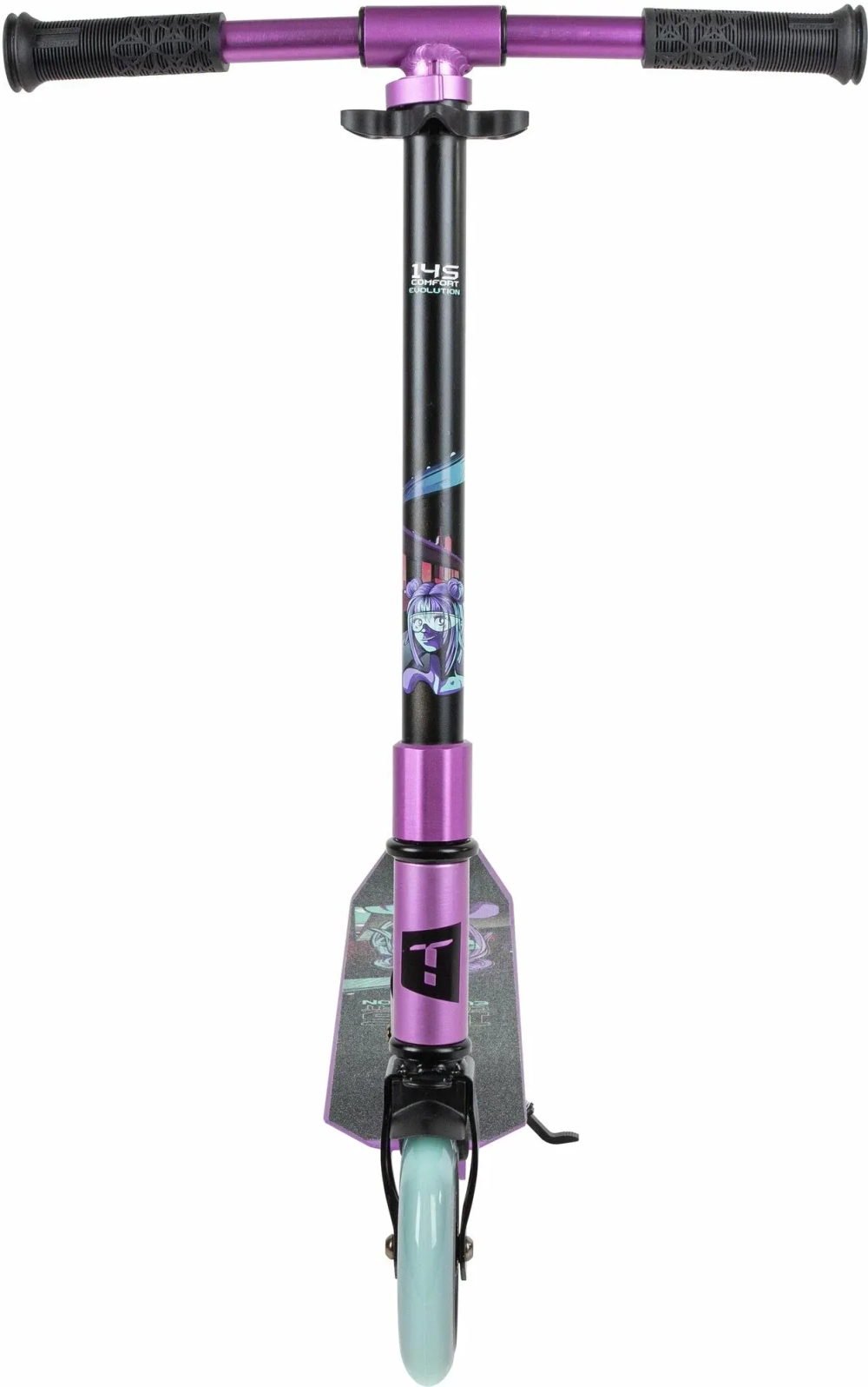 Самокат Tech Team COMFORT 145 purple 1/4 фиолетовый
