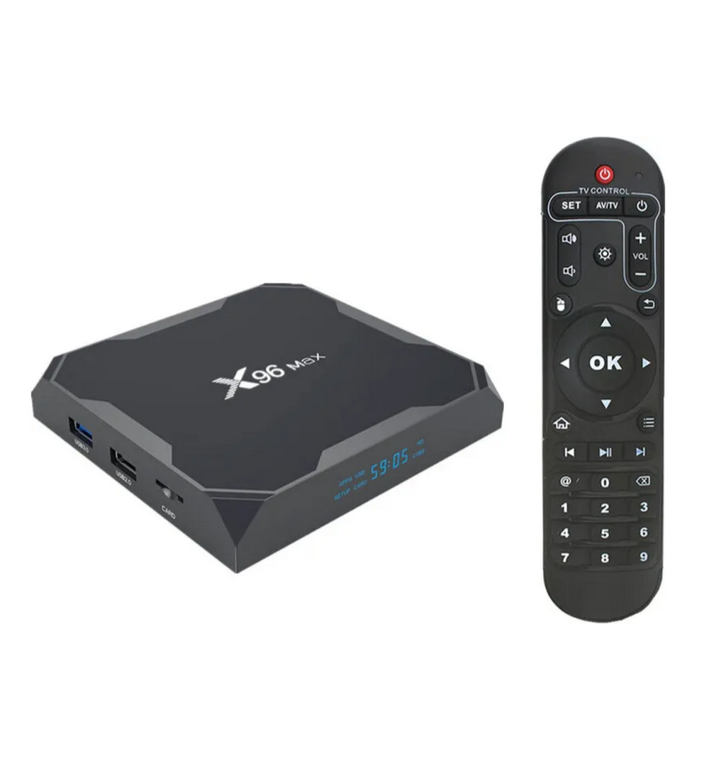Смарт приставка Smart TV Box X96Max+ (4+32Гб) Android