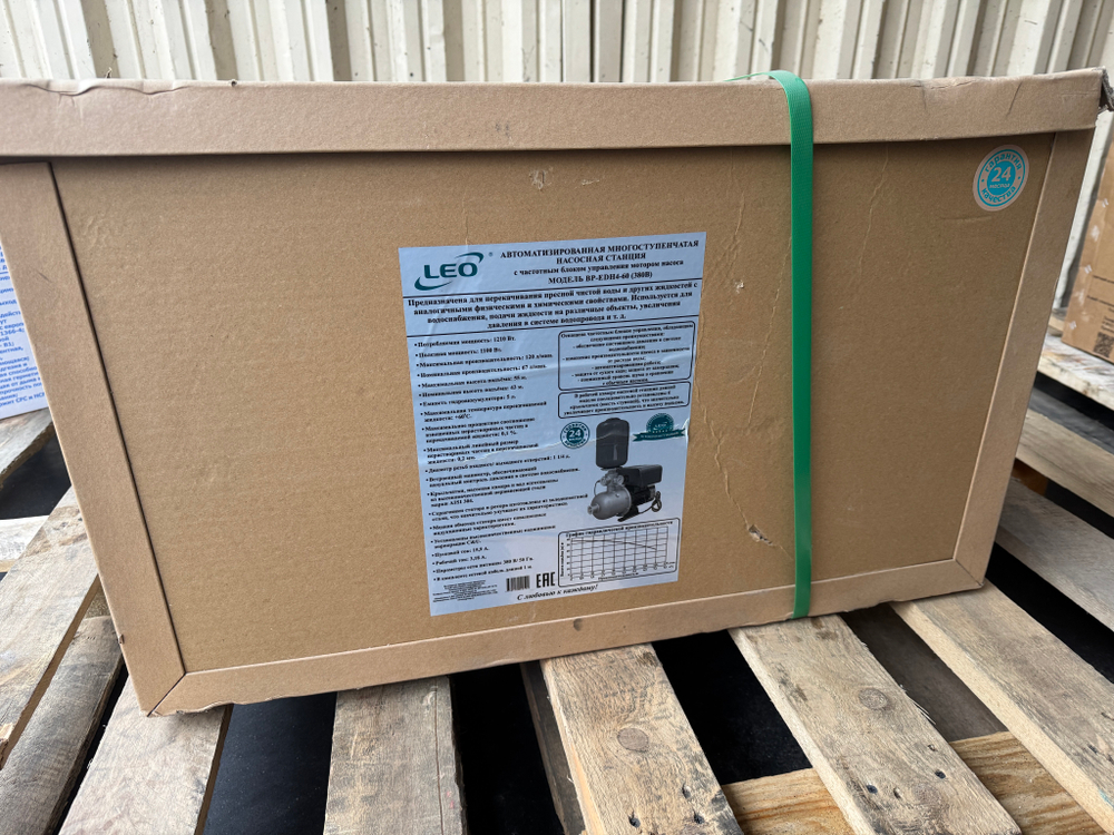 Насосная станция "LEO" с частотным блоком управления модель BP-EDH4-60 (380 В)