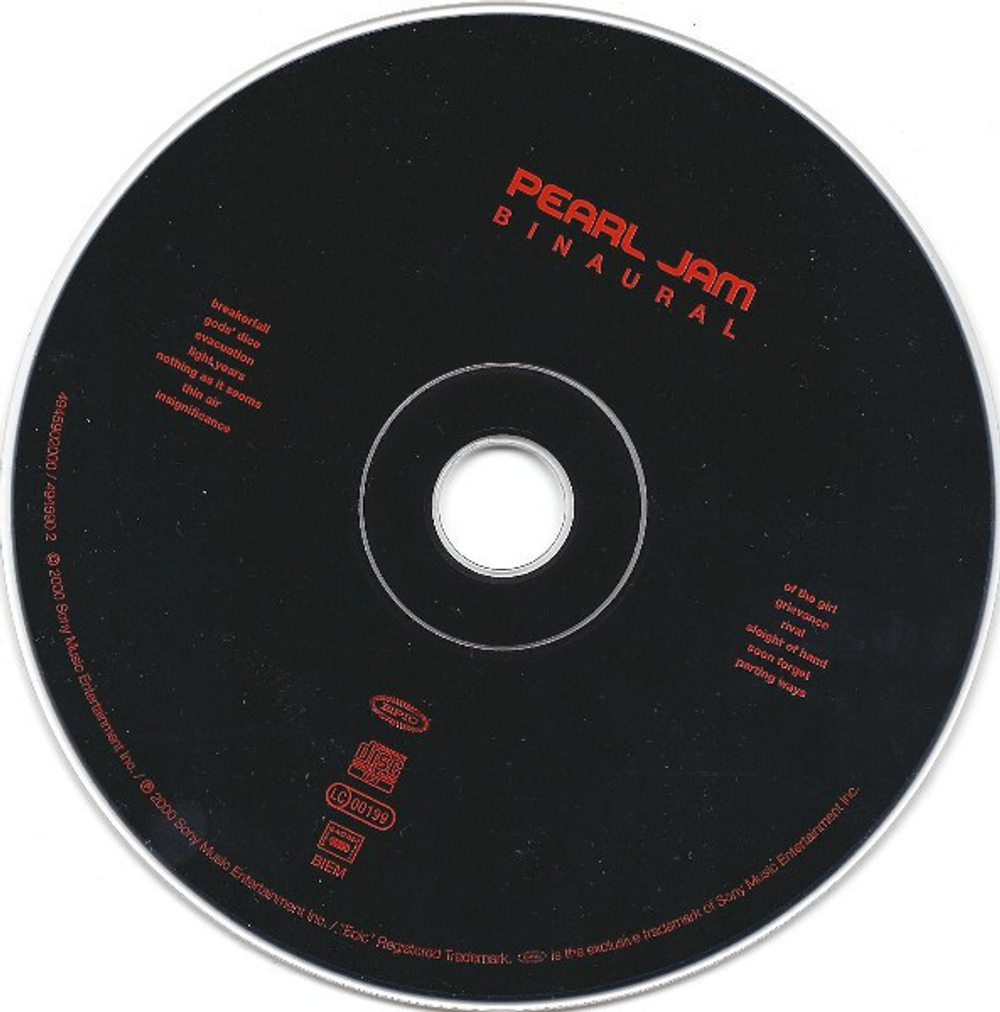 Pearl Jam / Binaural (CD)