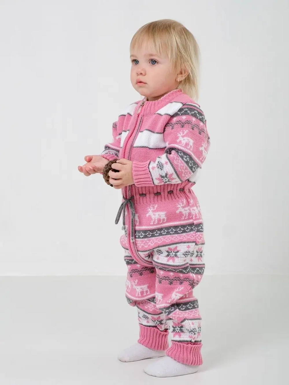 Комбинезон вязаный