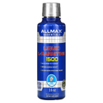 ALLMAX, жидкий L-карнитин 1500, голубая малина, 473 мл (16 уний)