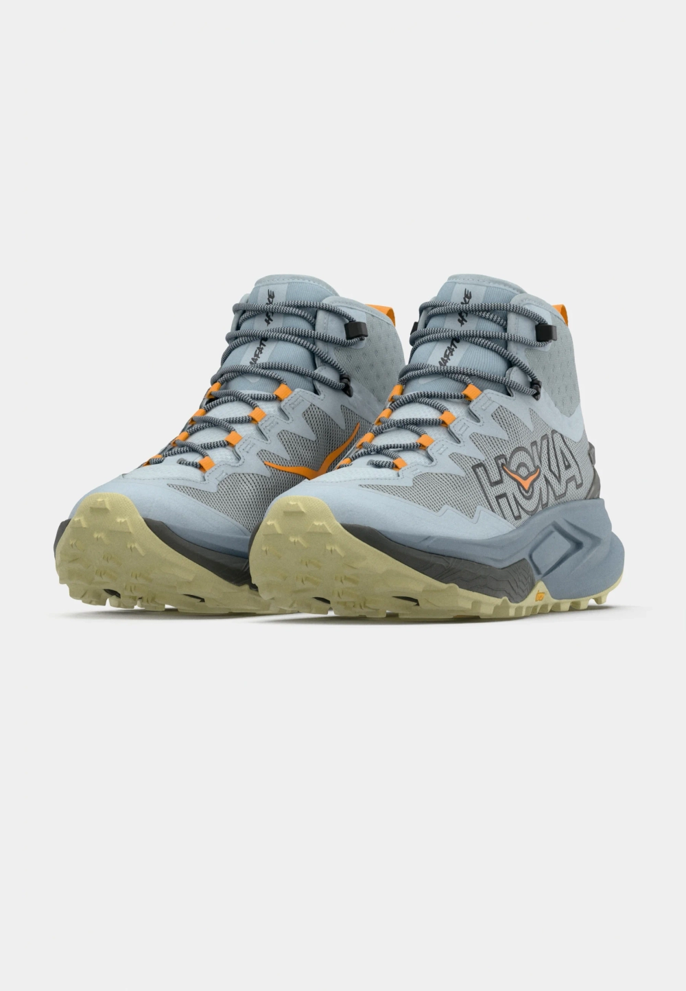 Кроссовки для бега HOKA MAFATE - mineral blue/tumeric