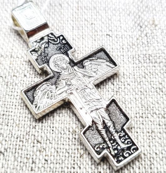 Распятие Христово. Архангел Михаил. Православный крест