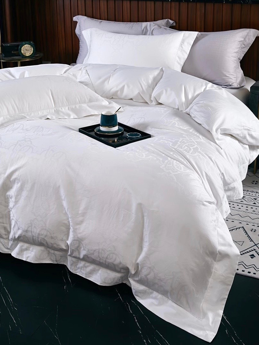 Постельное белье Roberto Cavalli Classic base White