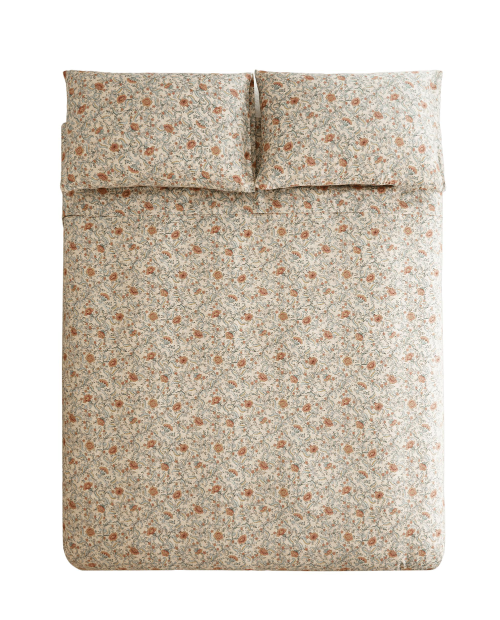 Пододеяльник Zara Home сатин, хлопок 100%, с цветочным принтом, 6152/088