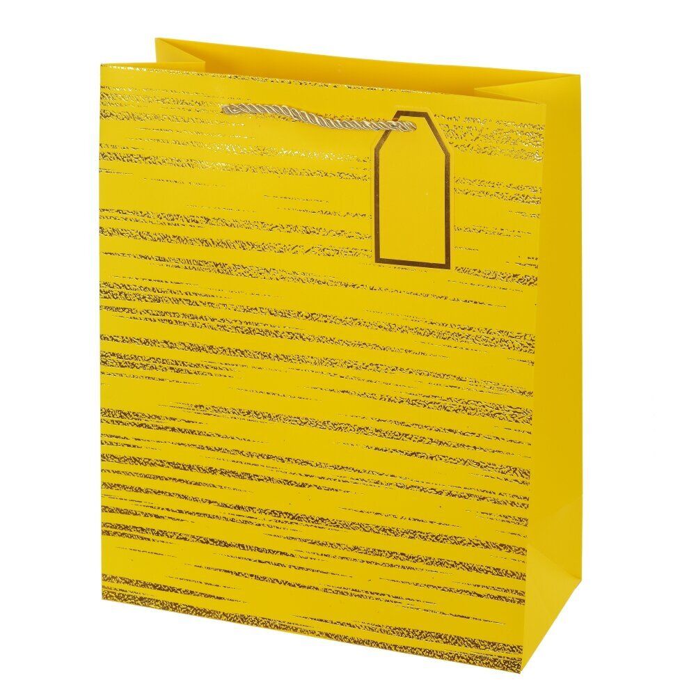 GAEM Пакет подарочный (бумага 210г/м2, блок микс 12шт), L26 W12 H32 см, 4в.