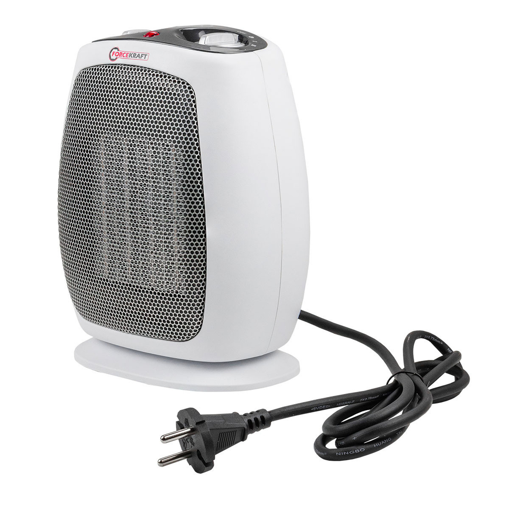 Тепловентилятор электрический (220V,1800W,S обогрева 18м?,защита от перегрева) FORCEKRAFT FK-FH06