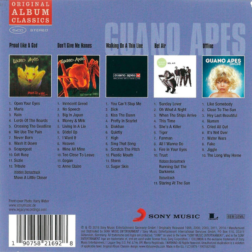 Guano Apes / Original Album Classics (5CD)
