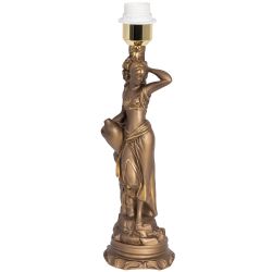 Настольная лампа Девушка с кувшином с абажуром №38 Каледония Бискотти