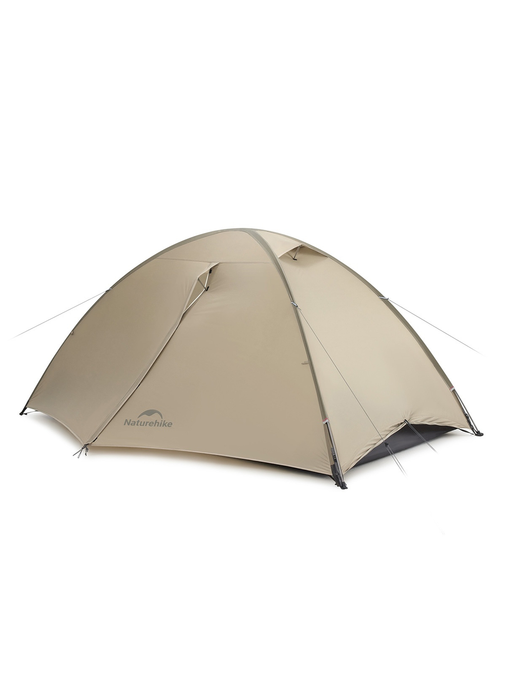 Палатка Naturehike Jiling PRO 1-местная, алюминиевый каркас, сверхлегкая, светло-коричневая