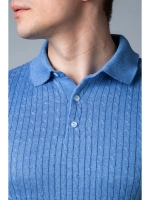 Поло с косами с коротким рукавом