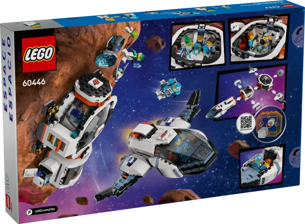 Конструктор LEGO City 60446 Модульный галактический космический корабль