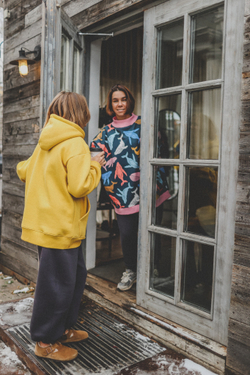 Худи классика с начесом, «Горчица»