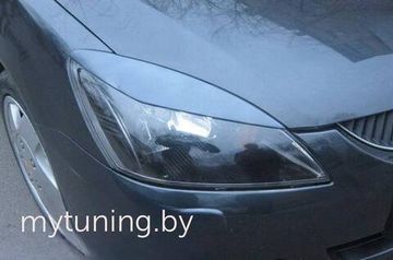 Реснички на фары косые для Mitsubishi Lancer 9