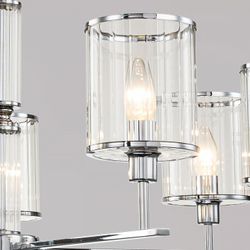 Люстра на штанге ILLUMICO KOPNINI IL1183-8C-79 CR KOPNINI