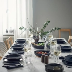 Глубокая тарелка IKEA GLADELIG (ГЛАДЕЛИГ), Темно-серый, 21 см