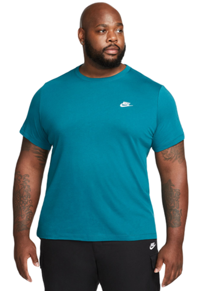 Футболка мужская теннисная Nike Sportswear Club T-Shirt - geode teal