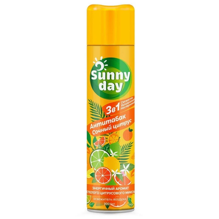 Освежитель воздуха Sunny day Сочный цитрус 300 мл