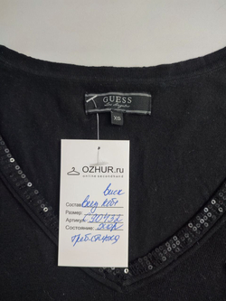 Джемпер Guess с пайетками 42 размер