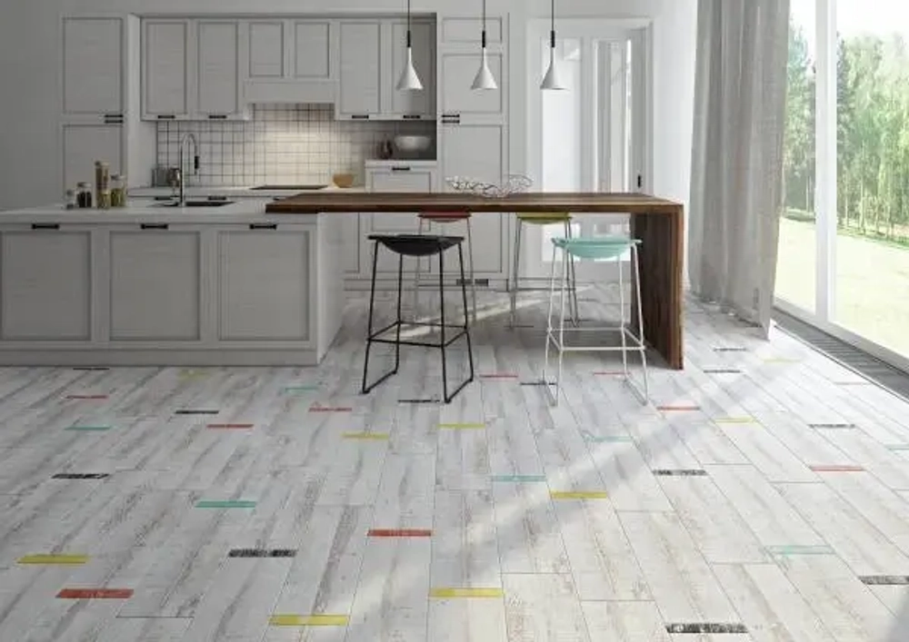 Керамогранит LB Ceramics Мезон Белый 20x60 см (6264-0037)