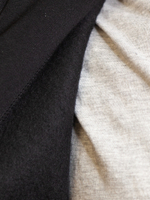 Худи Варгградъ мужской чёрный "Скаут" с начёсом