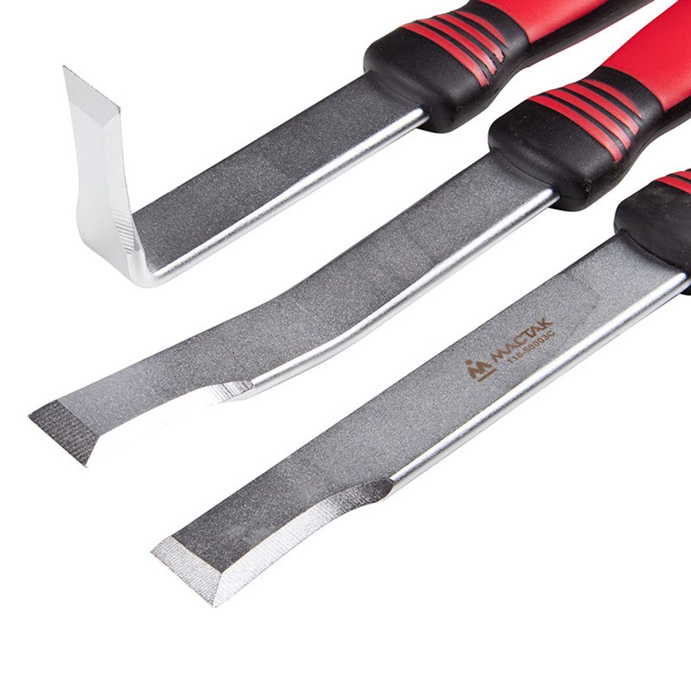 МАСТАК (118-50003C) Набор зубил для расшивки кузовных швов и панелей, кейс, 3 предмета