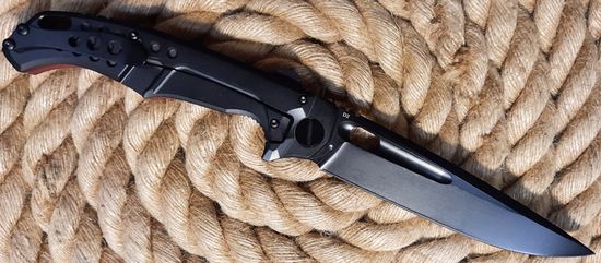 Нож НОКС Кугуар - сталь Д2, рукоять Black Титан+G10 (332-706506)