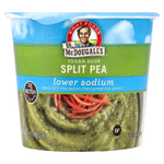 Dr. McDougall's, Vegan Soup Cup, Lower Sodium, Split Pea, 1.9 oz (53 g)