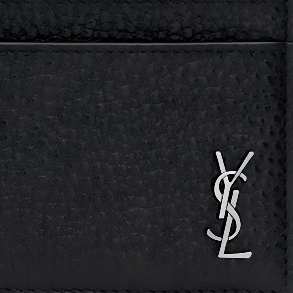 Картхолдеры и кошельки SAINT LAURENT YSL TINY LE CASSANDRE Logo, 607603-AAC68-1000