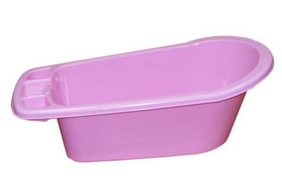 Ванночка детская розовая (Ангора)