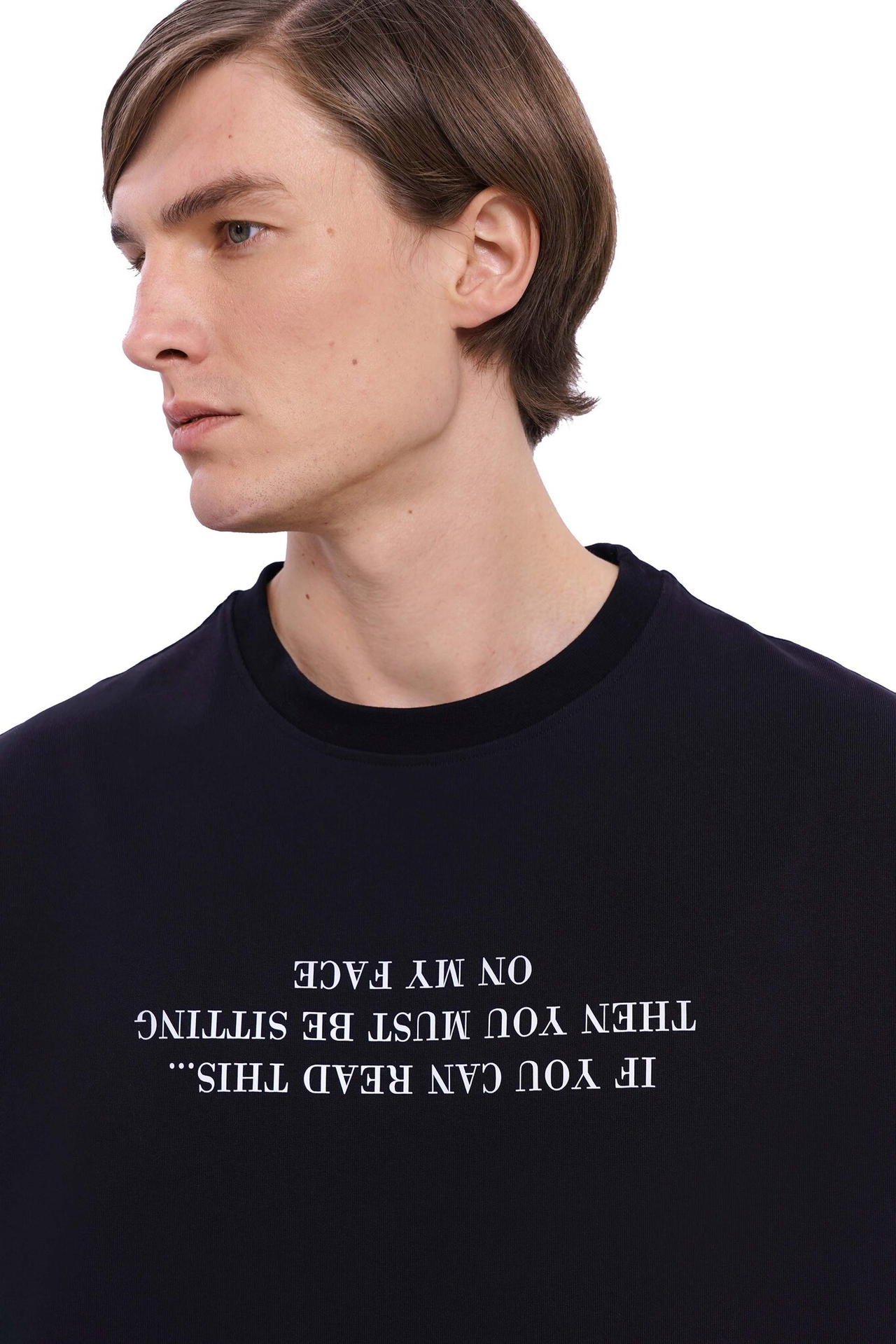 Футболка оверсайз с принтом