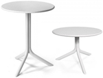 Стол пластиковый обеденный, Nardi Step + Step Mini, белый