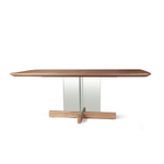 Стол обеденный Ghost 200, столешница орех